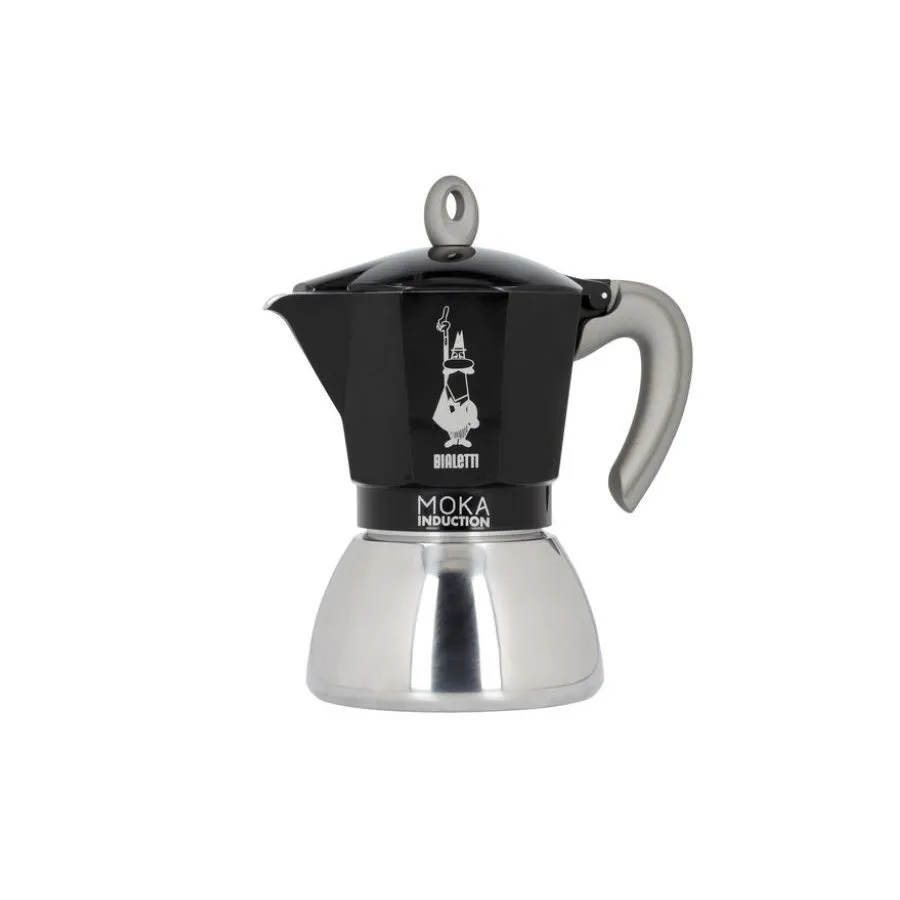 Bialetti Moka Induction 6 šálok čierna NEW