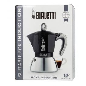 Bialetti Moka Induction 6 šálok čierna NEW