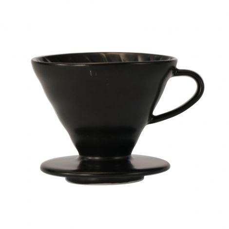 Hario dripper V60-02 ceramic - matná čierna (VDC-02MB)