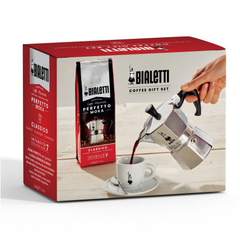 Bialetti Moka Express 6 káv (darčekové balenie)