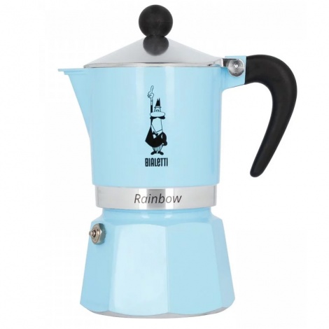 Modrý moka hrniec Bialetti Rainbow 3