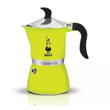 Bialetti Fiammetta 3 zelená moka kanvice