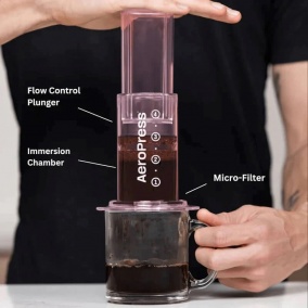 Aeropress Clear PINK