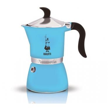 Bialetti Fiammetta 3 modrá moka kanvice