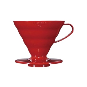 Hario Dripper V60 (VD-INT-02R) červený, plast