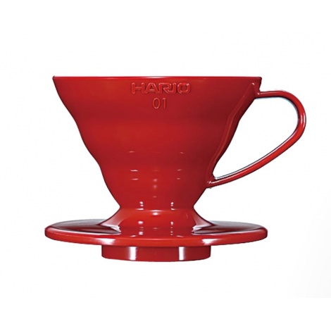 Hario Dripper V60 (VDR-01-R) červený, plast