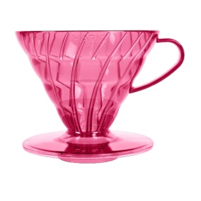 Hario Dripper V60 -02T Pink - plast