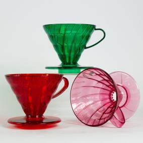 Hario Dripper V60 -02T Pink - plast