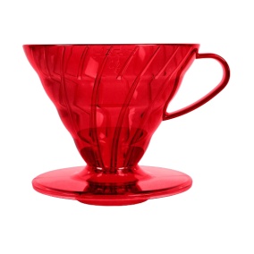 Hario Dripper V60 -02T Desert Red - plast