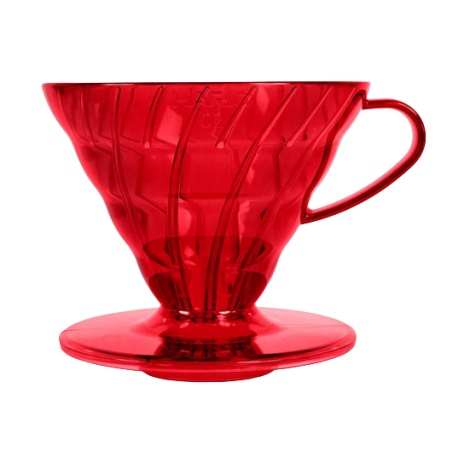 Hario Dripper V60 -02T Desert Red - plast