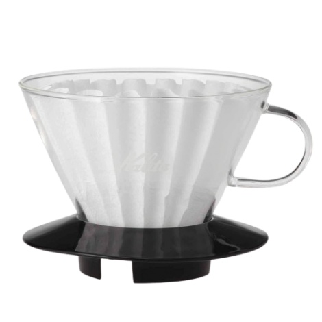 Dripper Kalita Wave 185 Black- sklo