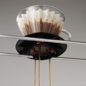 Dripper Kalita Wave 185 Black- sklo