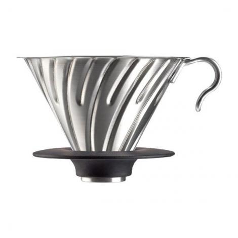 Hario dripper V60-02 z nerezovej ocele (VDM-02HSV)