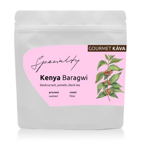 GourmetCoffee Specialty Keňa Baragwi - Guama AA 250g