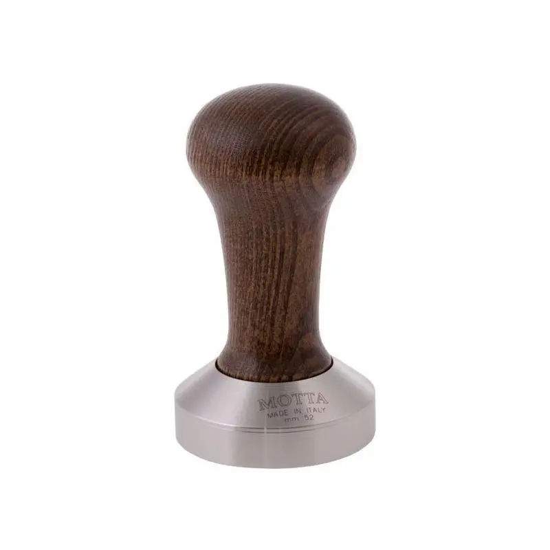 Tamper Motta 52mm nerez / drevo