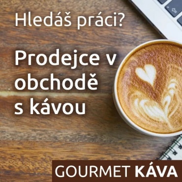 Nabídka práce: Prodejce v obchodě <a href="https://develop.gourmetkava.sk/sk/kava-13pk" style="color:#88502e;"    title="Ponuka kvalitnej zrnkovej kávy">s kávou</a>