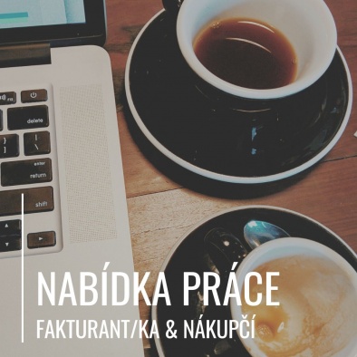 Nabídka práce: Fakturant/ka & nákupčí eshopu